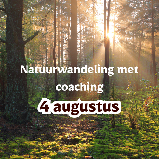 4 augustus: Natuurwandelingen met groepscoaching