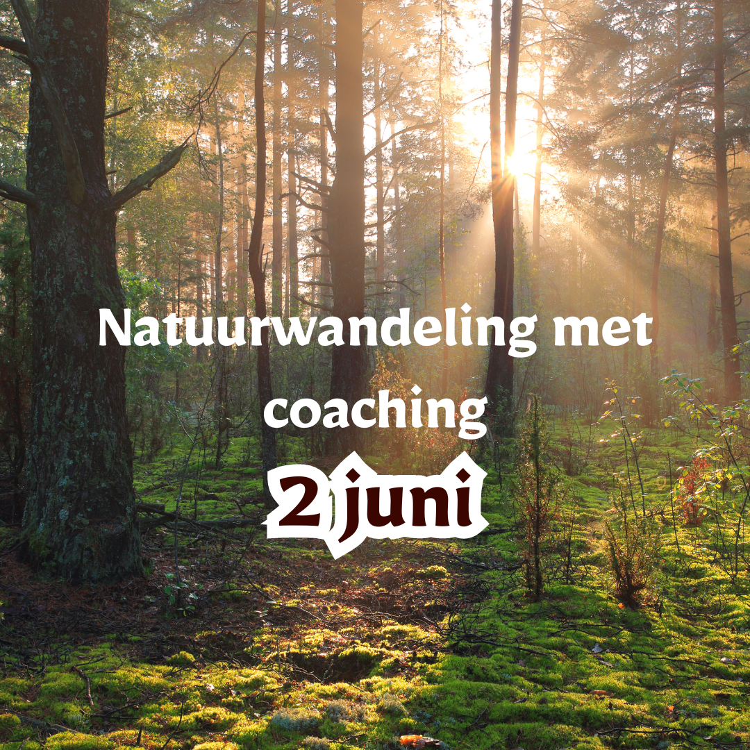 2 juni: Natuurwandeling met groepscoaching