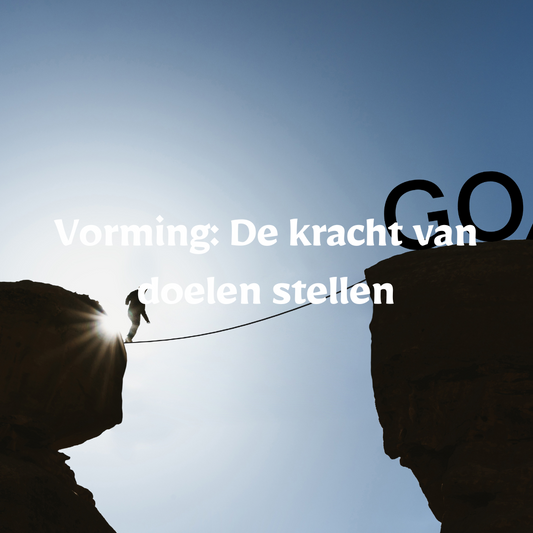 Vorming: De kracht van doelen stellen