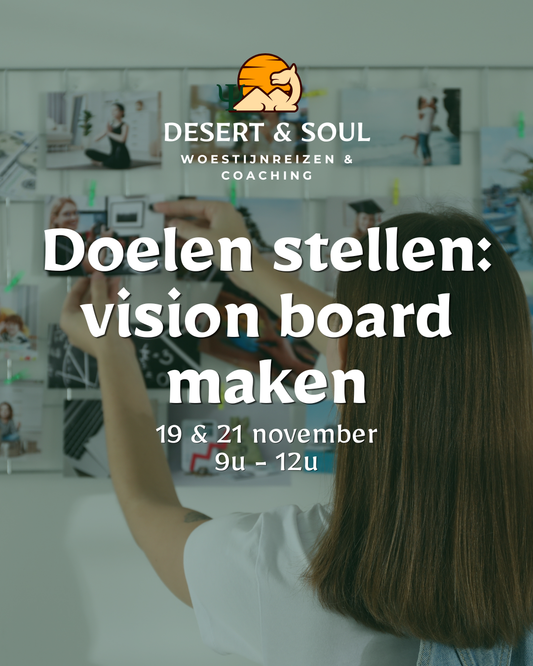Vorming: Doelen stellen & vision board maken